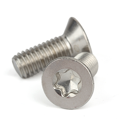 316不銹鋼內六角花形沉頭螺釘GB2673.1